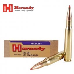 Hornady Match 30-06 M1 Garand 168gr. A-MAX Ammunition 20 Round Box