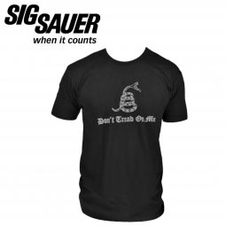 Sig Sauer Don't Tread On Me T-Shirt, Black