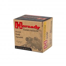 Hornady Custom .218 BEE 45gr. HP Ammunition, 25 Round Box