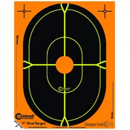 Caldwell Orange Peel 7" Oval Target, 10 Pack