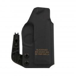 Black Point Sig Sauer P365 Inside the Waistband Appendix Carry Holster, Optic Ready, LH