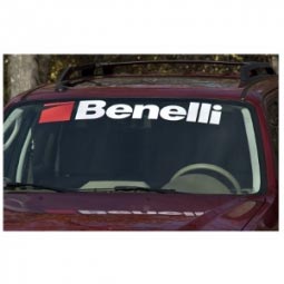 Benelli Red & White Decal 36" X 7"