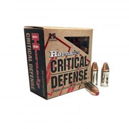 Hornady Critical Defense 9mm 115gr. FTX Ammunition 25 Round Box