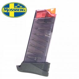 Mossberg MC1sc Pistol Clear 7 Round Magazine, Extended Base Pad