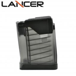 Lancer Systems L5 Advanced Warfighter Magazine, 10 Round 5.56mm/.223cal, Translucent Smoke