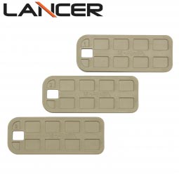 Lancer Systems L5 Advanced Warfighter Magazine Floorplate Kit, FDE