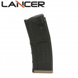 Lancer Systems L5 Advanced Warfighter Magazine, 30 Round 300 Blackout, Opaque Black