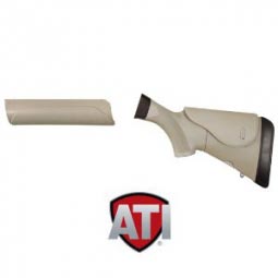 Ithaca 37, 12 GA Akita Adjustable Stock and Forend by ATI, Tan