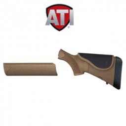 Remington Akita Adj. Stock with Adj. Padded Cheekrest and Forend, Tan