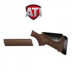 Remington Akita Adj. Stock with Adj. Soft Touch Padded Cheekrest, Dark Earth