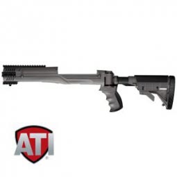 Ruger Mini-14 Mini-Thirty Adjustable Strikeforce Stock by ATI, Gray