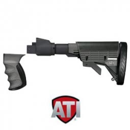 Saiga Adjustable Strikeforce Elite Stock Package by ATI, Gray