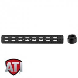 ATI 15" Free Float Forend with Slotted Barrel Nut, AR-15