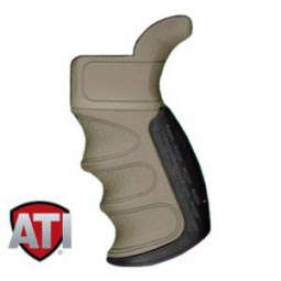 ATI X1 AR-15 / AR-10 Recoil Reducing Pistol Grip, Flat Dark Earth