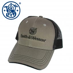 Smith & Wesson Gray with Black Mesh Cap