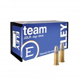 Eley Team EPS .22LR 40gr. Ammunition, 50 Round Box