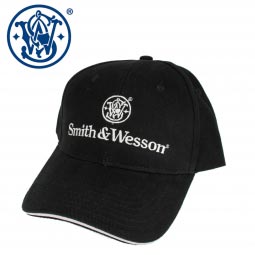 Smith & Wesson Logo Cap, Black