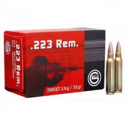 Geco .223 55GR. FMJ 50 Pack On Stripper Clips