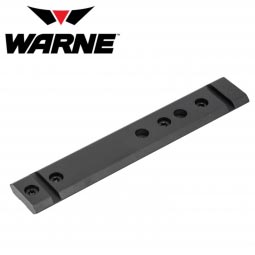 Warne Maxima 1-Piece Aluminum Scope Base, Marlin Lever Action Rifles, Matte Black