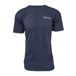 Glock Pistol Flag T-Shirt, Heathered Navy