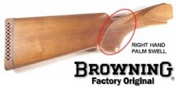 Browning Citori Butt Stock -XS- Right Hand Palm Swell -Type 3- 12 Ga