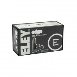 Eley Edge EPS .22LR 40gr. Ammunition, 50 Round Box