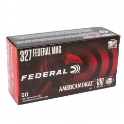 Federal American Eagle .327 Federal Magnum 100gr. JSP Ammunition, 50 Round Box