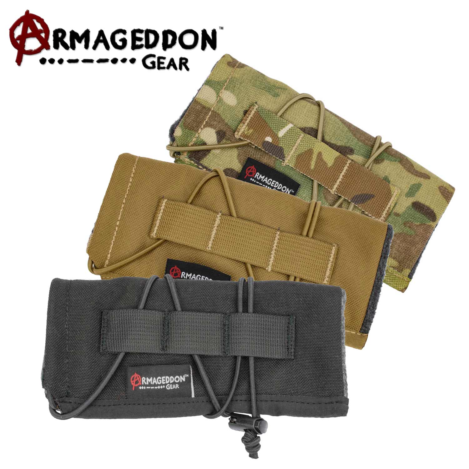 Armageddon Gear SilencerCo Omega w/ ASR Mount Suppressor Mirage Cover: MGW