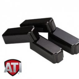 ATI AR-15 Magazine Dust Cover 4-pack, Black