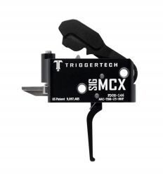 TriggerTech Sig Sauer MCX Two Stage Trigger, Flat Trigger