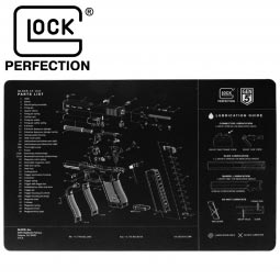 Glock Gen5 Black Neoprene Bench Mat