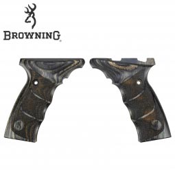 Browning Buckmark UDX Checkered Laminate Grip Set, Black