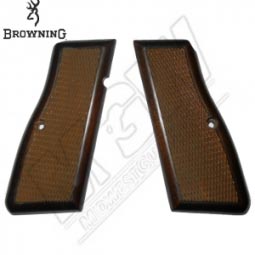 Browning Hi-Power Grip Set, French Walnut