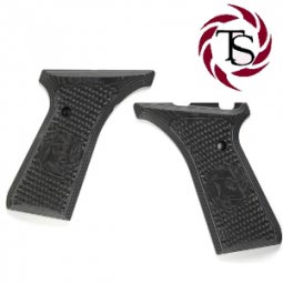 Tactical Solutions G-10 Piranha Grips For Browning Buckmark, Black/Gray