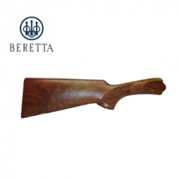 Beretta 687 EELL Wide Frame Stock with Wood Butt Plate, 12GA, Matte