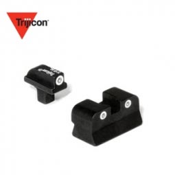 Trijicon Colt 3 Dot Green Front And Rear Sights With .125 Tang