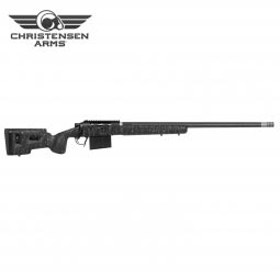 Christensen Arms Titanium TFM Carbon .338 Lapua 26" Barrel, Black with Gray Stock