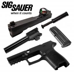 Sig Sauer P320 Compact 9mm Caliber X-Change Kit, RX, Black