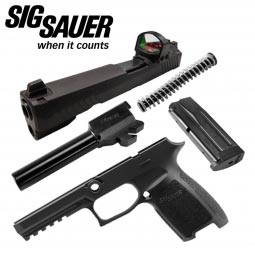 Sig Sauer P320 Full Size 9mm Caliber X-Change Kit, RX, Black