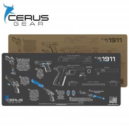 Cerus Gear 1911 Instructional 12"x27" ProMat