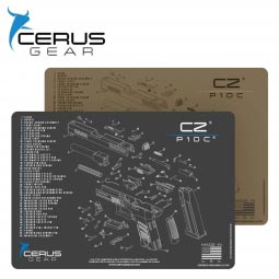 Cerus Gear CZ P-10 C 12"x17" ProMat