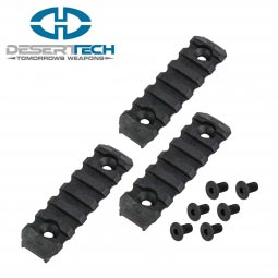 Desert Tech Picatinny Rail Kit, 3 Short