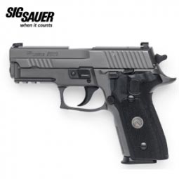 Sig Sauer P229, 9MM, 3.9IN, LEGION, Gray, DA/SA, X-RAY, Black G10 Grip, (3) 15RD Steel Mag, SRT