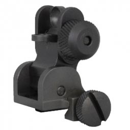 Bushmaster B.M.A.S. Rear Flip Sight, Clamp On