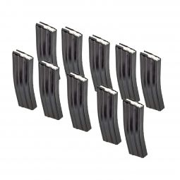 E-Lander AR-15 5.56 30 Round Steel Magazine, 10-Pack