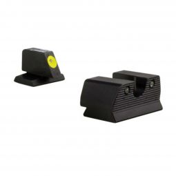 Trijicon FNH FNX-9, FNP-9 & FNS-9 HD XR Night Sight Set, Yellow Front Outline