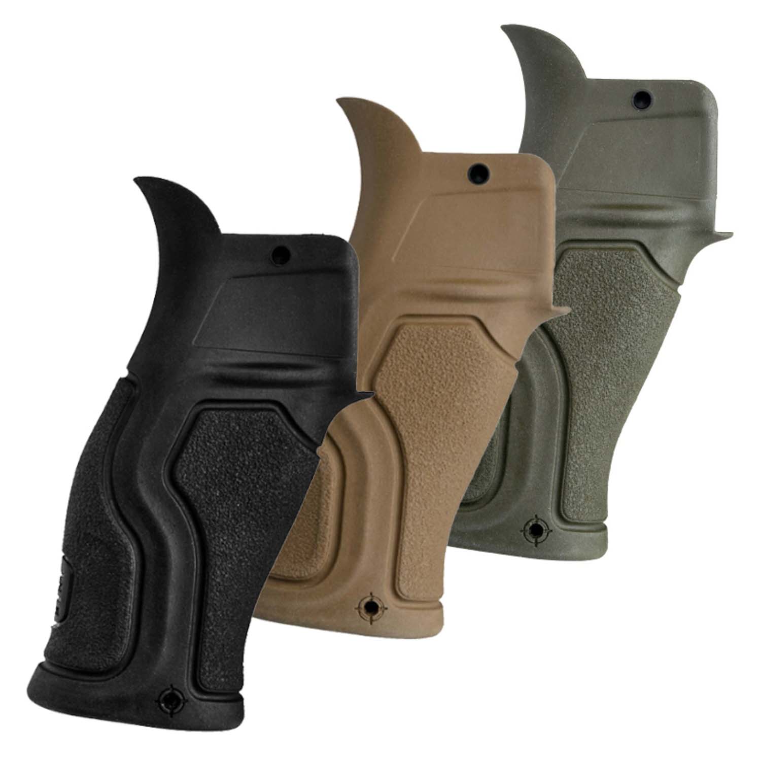 FAB Defense AR-15 Gradus Reduced Angle CQB Pistol Grip: MGW