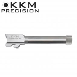 KKM Precision Match 9mm Barrel for Glock 19, Threaded 1/2" x 28