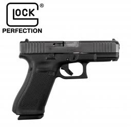 Glock 45 Gen5 9mm Pistol, 17 Round Magazines, Fixed Sights