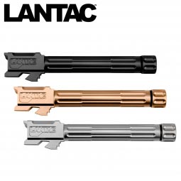 Lantac 9ine G17 Barrel, Fluted and Threaded